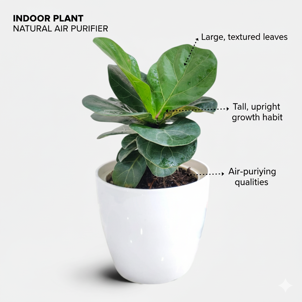 Ficus Lyrata Plant - Fiddle Leaf