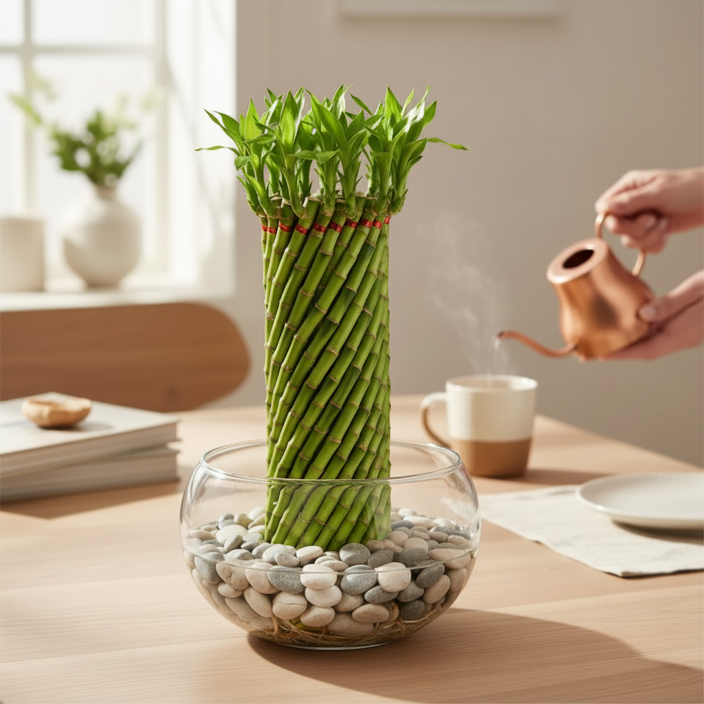 Lucky Bamboo Feng Shui Wheel