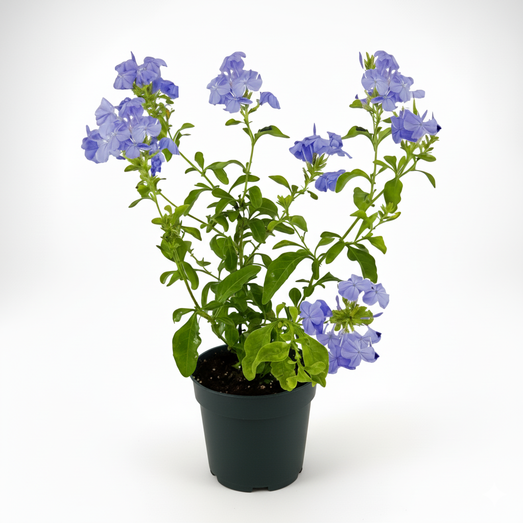 Plumbago Blue Plant in 5 Inch Pot