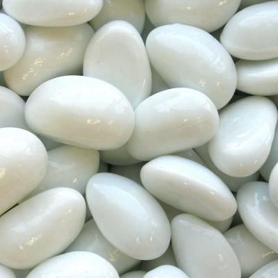 Polished Pebbles White (1kg)
