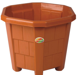 Hexa Planter No. - 7(Pack of Three)