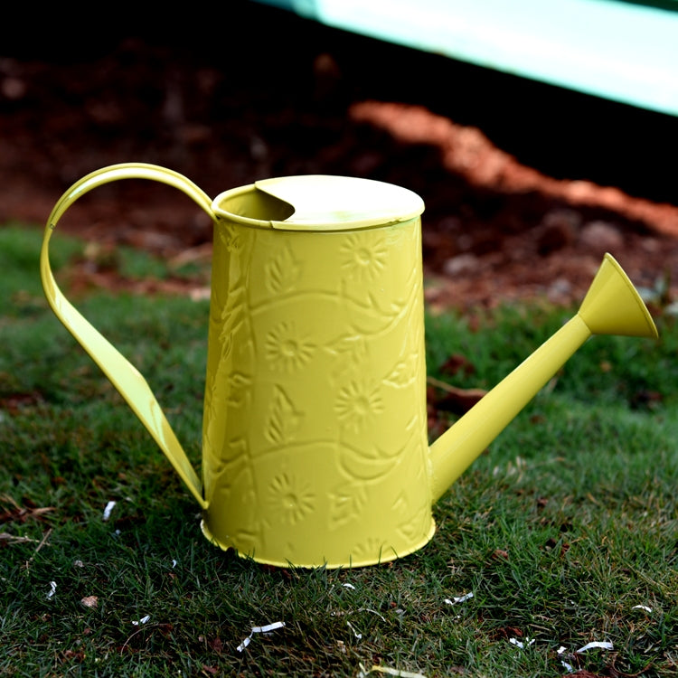 Embossed Water Can In Yellow Colour