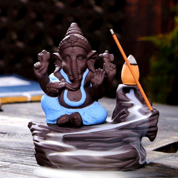 Garden Fountain With Ganesha