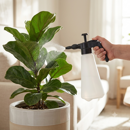 Hand Pressure Pump Sprayer Bottle – Adjustable Nozzle Multipurpose Spray Bottle1 Litre