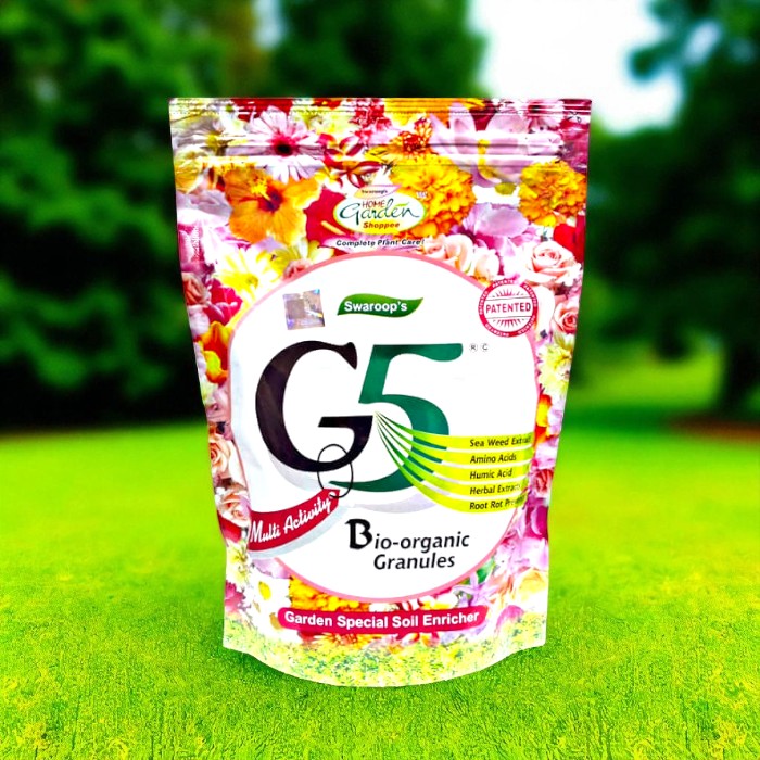 G5 Bio-organic Granules Fertilizer (500gm) | Organic Plant Food | Soil Enricher