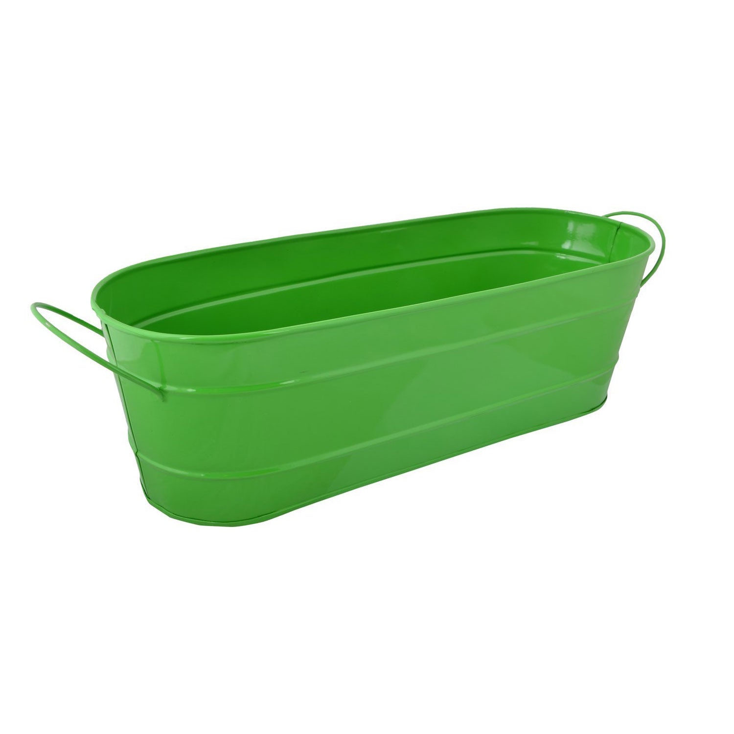 Green Garden Rectangle Planter