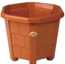 Hexa Planter  No. - 7(Pack of Three)