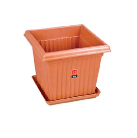 Square Planter No. - 08 (Pack of Three)