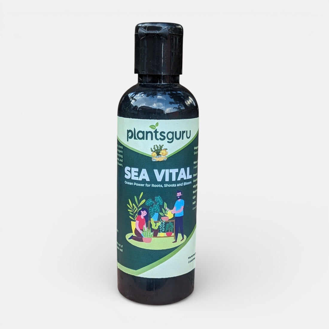 Sea Vital 100ML | 100% Organic Seaweed Extract Liquid Fertilizer for All Plants