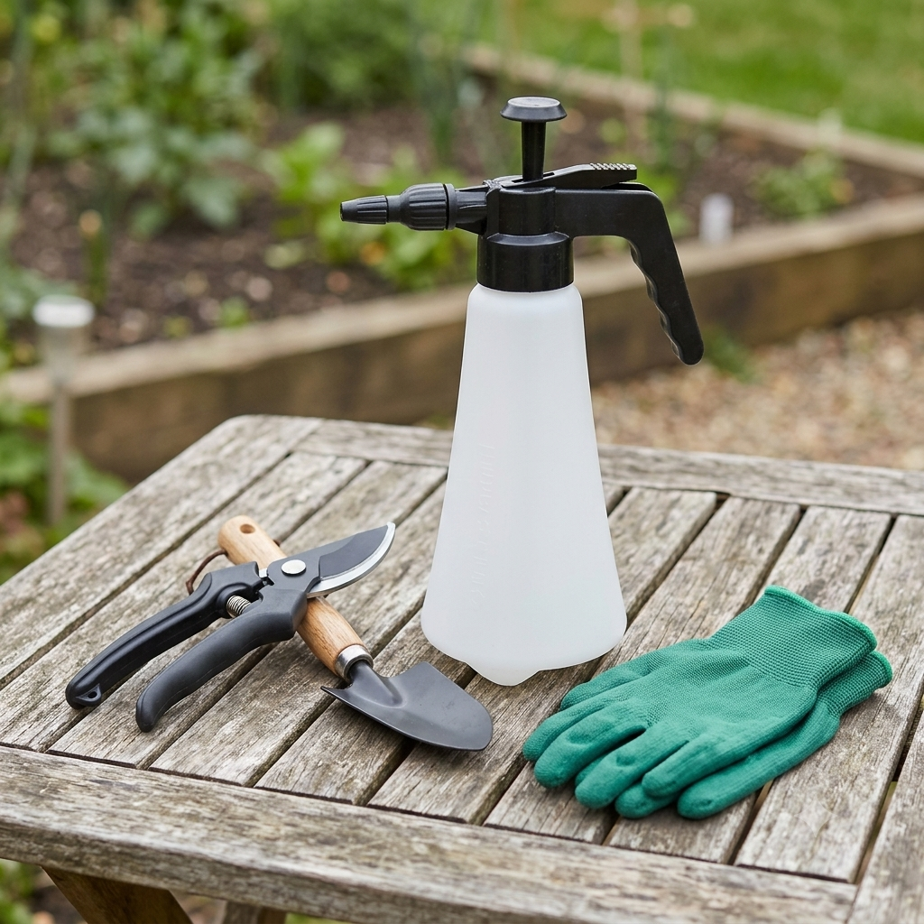 Hand Pressure Pump Sprayer Bottle – Adjustable Nozzle Multipurpose Spray Bottle1 Litre