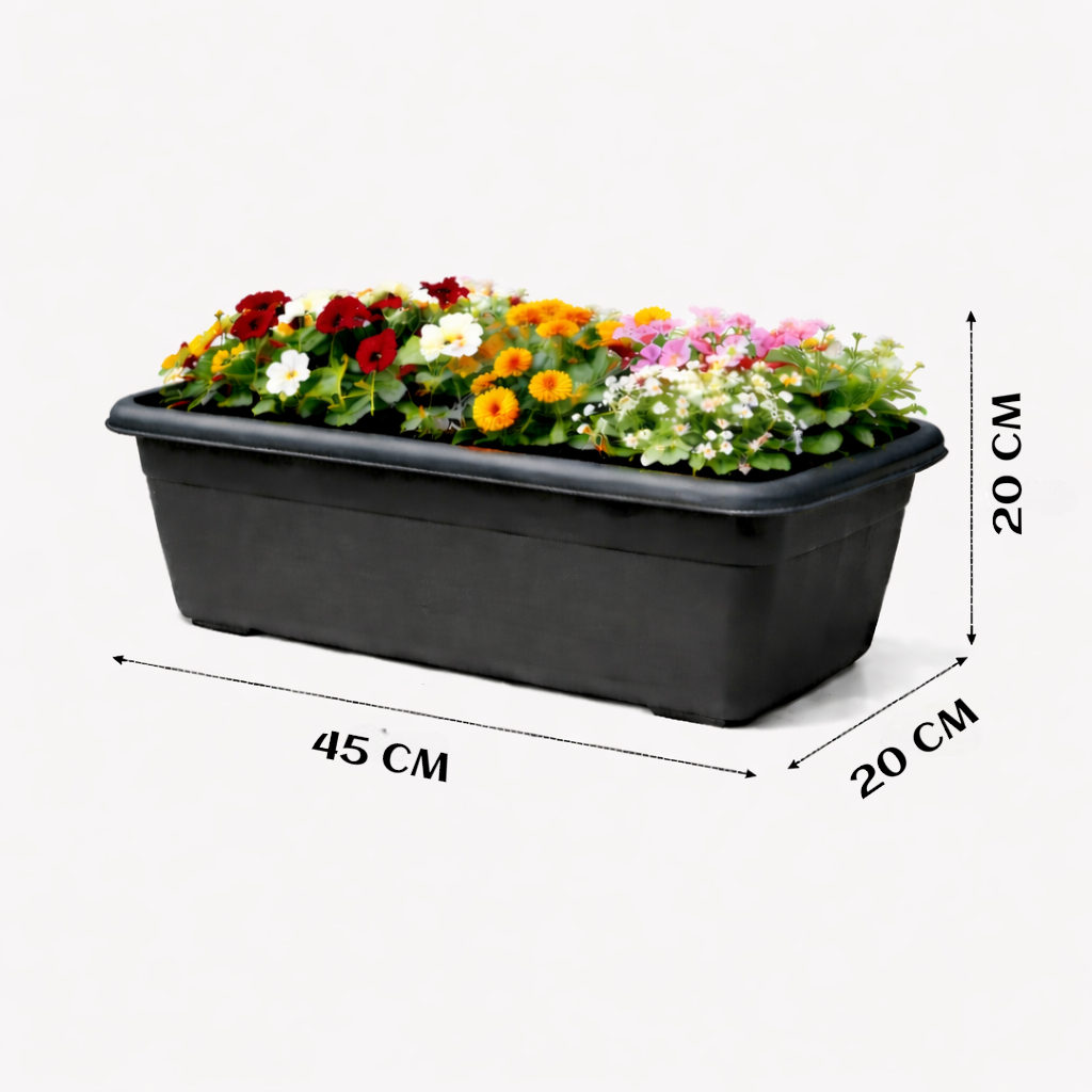 window planter brown big 