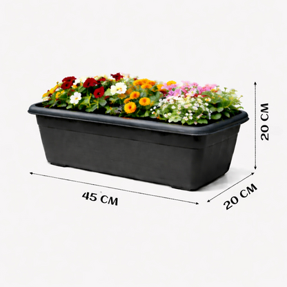 window planter brown big 